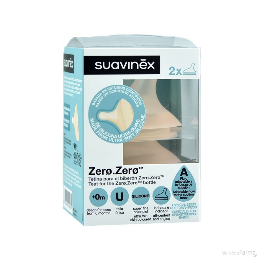 Comprar Suavinex Zero Zero Tetina Flujo Adaptable. Envío gratis.