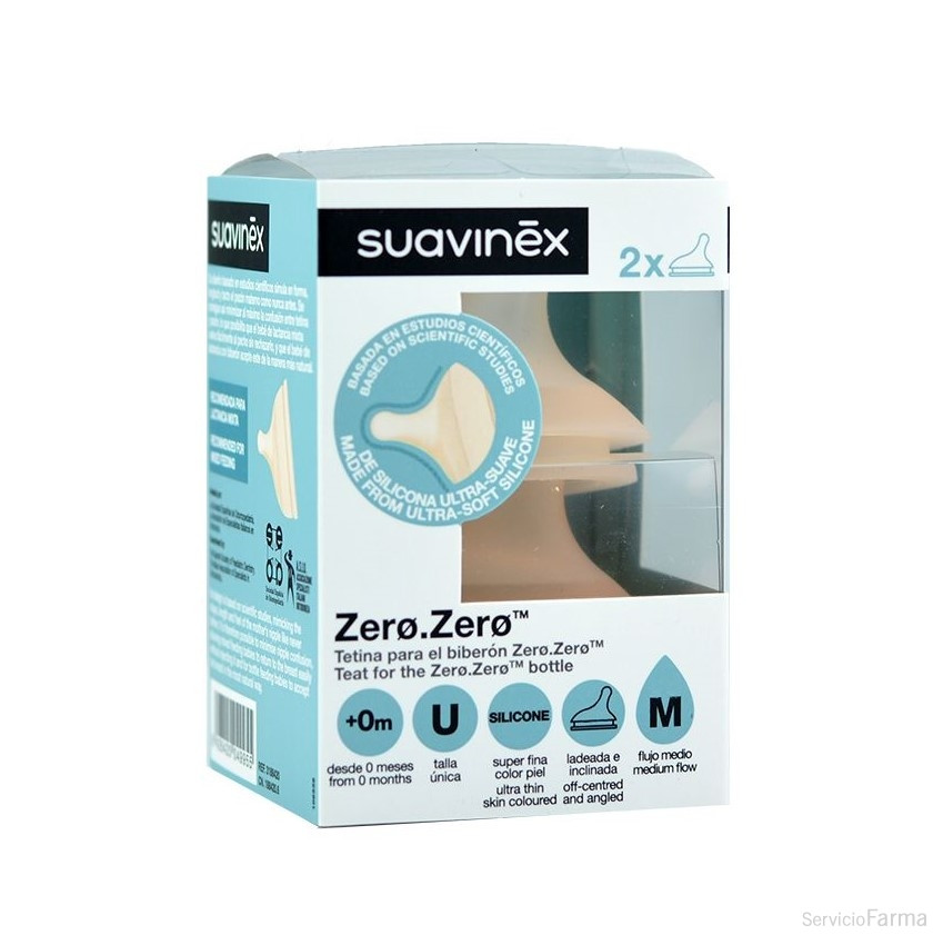 Comprar Suavinex Zero Zero Tetina Flujo Medio. Envío gratis.